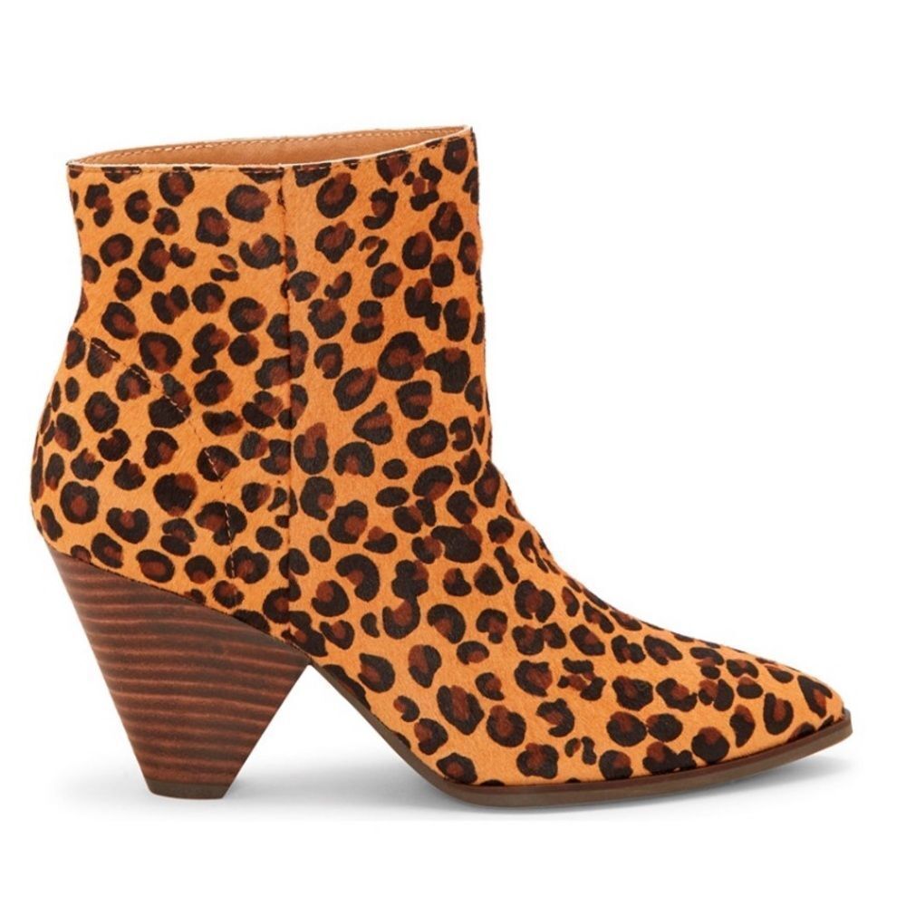 Lucky Brand Munise Leopard Booties Size 7.5 NWT - Picture 5 of 7